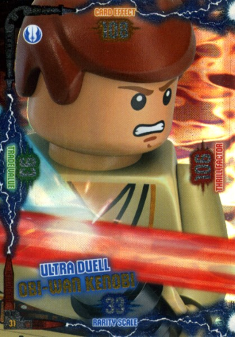 Star Wars Trading Card Game (German) Series 2 - # 31 Ultra Duell Obi-Wan Kenobi