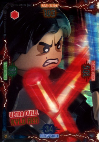 Star Wars Trading Card Game (German) Series 2 - # 41 Ultra Duell Kylo Ren