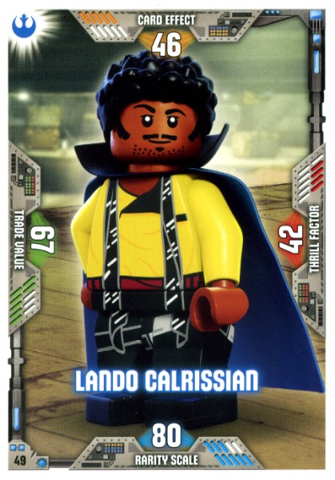 Star Wars Trading Card Game (German) Series 2 - # 49 Lando Calrissian