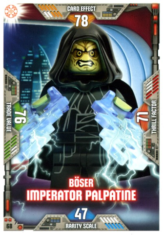 Star Wars Trading Card Game (German) Series 2 - # 68 Böser Imperator Palpatine