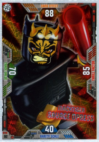 Star Wars Trading Card Game (German) Series 2 - # 92 Mächtiger Savage Opress