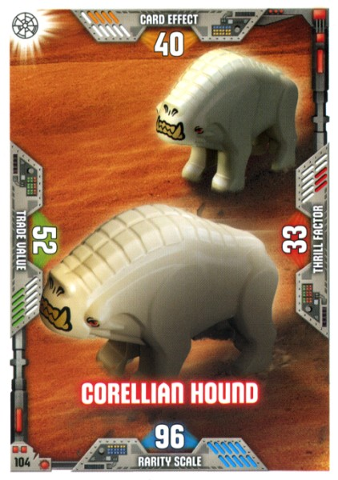 Star Wars Trading Card Game (German) Series 2 - # 104 Corellian Hound