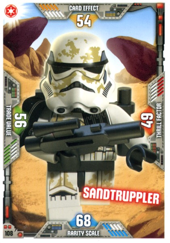 Star Wars Trading Card Game (German) Series 2 - # 108 Sandtruppler