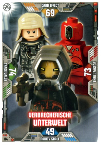 Star Wars Trading Card Game (German) Series 2 - # 114 Verbrecherische Unterwelt