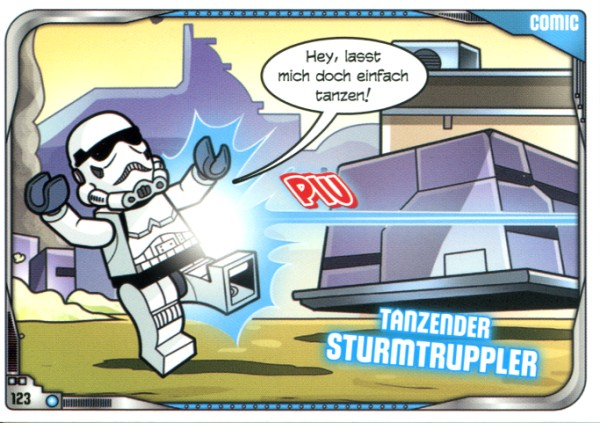 Star Wars Trading Card Game (German) Series 2 - # 123 Tanzender Sturmtruppler