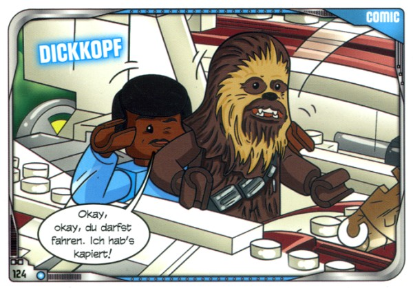 Star Wars Trading Card Game (German) Series 2 - # 124 Dickkopf