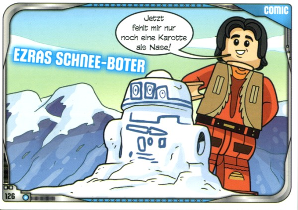 Star Wars Trading Card Game (German) Series 2 - # 126 Ezras Schnee-Boter