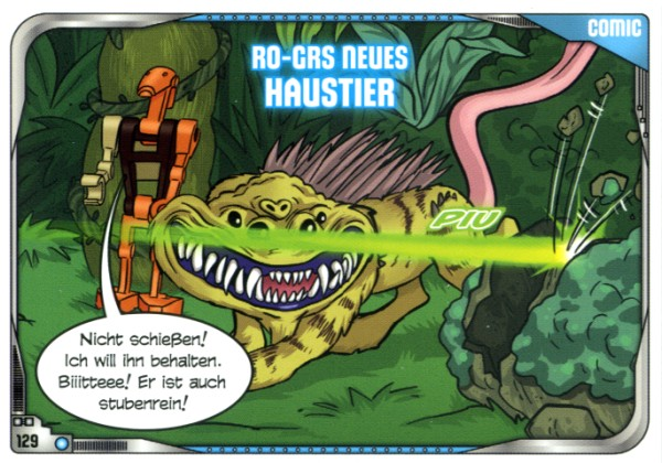 Star Wars Trading Card Game (German) Series 2 - # 129 R0-GRs neues Haustier