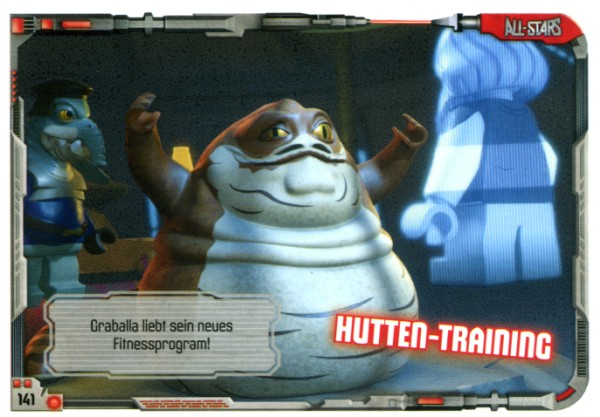 Star Wars Trading Card Game (German) Series 2 - # 141 Hutten-Training