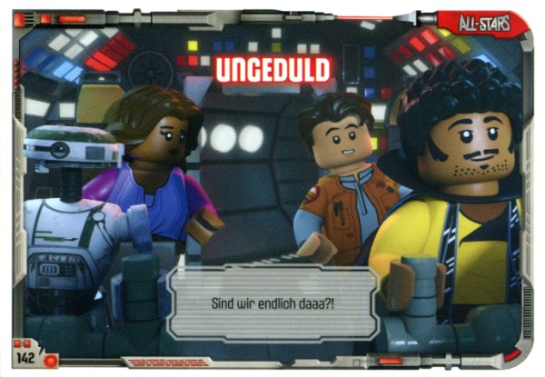 Star Wars Trading Card Game (German) Series 2 - # 142 Ungeduld
