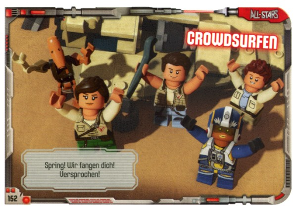 Star Wars Trading Card Game (German) Series 2 - # 152 Crowdsurfen