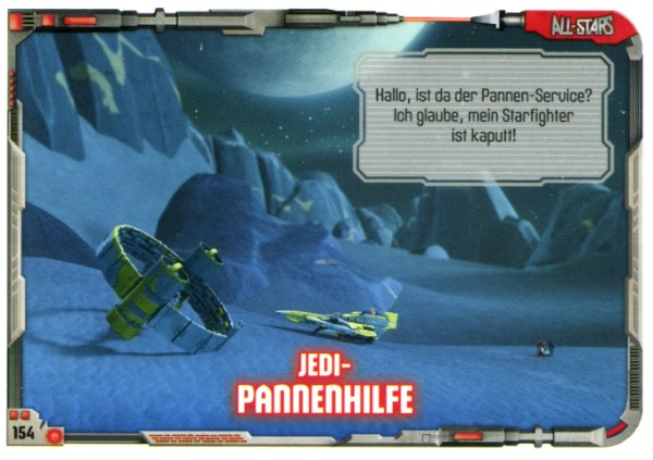 Star Wars Trading Card Game (German) Series 2 - # 154 Jedi-Pannenhilfe