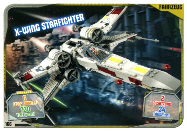 Star Wars Trading Card Game (German) Series 2 - # 166 X-wing Starfighter