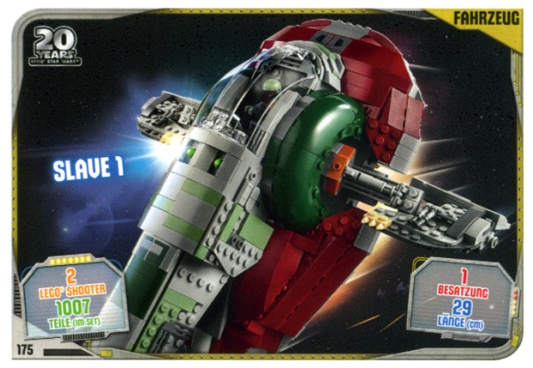 Star Wars Trading Card Game (German) Series 2 - # 175 Slave I