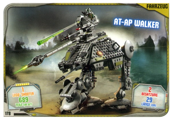 Star Wars Trading Card Game (German) Series 2 - # 178 AT-AP Walker