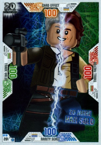 Star Wars Trading Card Game (German) Series 2 - # 201 20 Jahre Han Solo