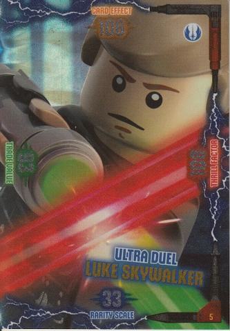 Star Wars Trading Card Game (English) Series 2 - # 5 Ultra Duel Luke Skywalker