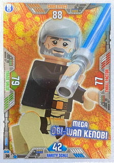 Star Wars Trading Card Game (English) Series 2 - # 30 Mega Obi-Wan Kenobi