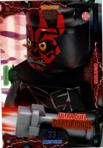 Star Wars Trading Card Game (English) Series 2 - # 32 Ultra Duel Darth Maul