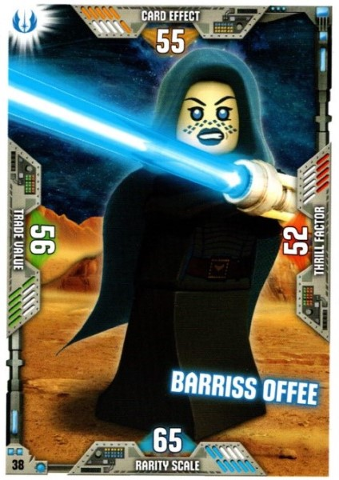 Star Wars Trading Card Game (English) Series 2 - # 38 Barriss Offee