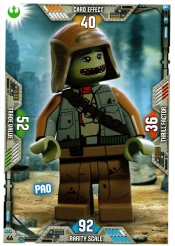 Star Wars Trading Card Game (English) Series 2 - # 44 Pao