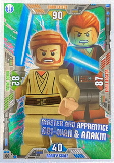 Star Wars Trading Card Game (English) Series 2 - # 60 Master and Apprentice Obi-Wan & Anakin