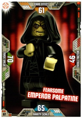 Star Wars Trading Card Game (English) Series 2 - # 67 Fearsome Emperor Palpatine