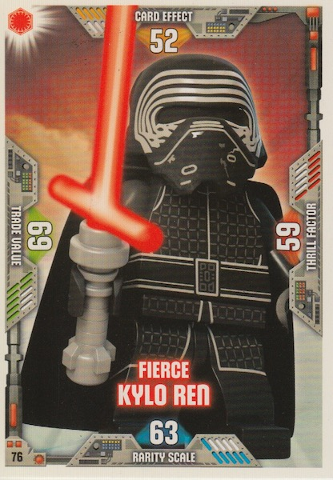 Star Wars Trading Card Game (English) Series 2 - # 76 Fierce Kylo Ren