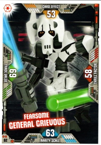 Star Wars Trading Card Game (English) Series 2 - # 82 Fearsome General Grievous
