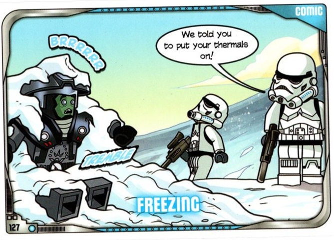 Star Wars Trading Card Game (English) Series 2 - # 127 Freezing