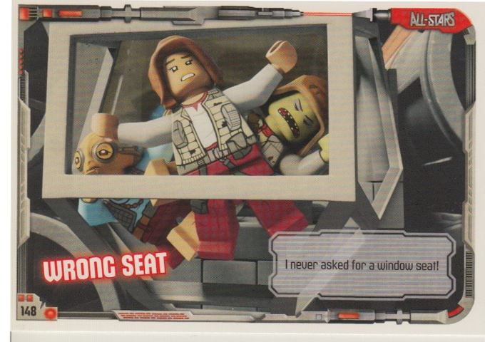 Star Wars Trading Card Game (English) Series 2 - # 148 Wrong Seat