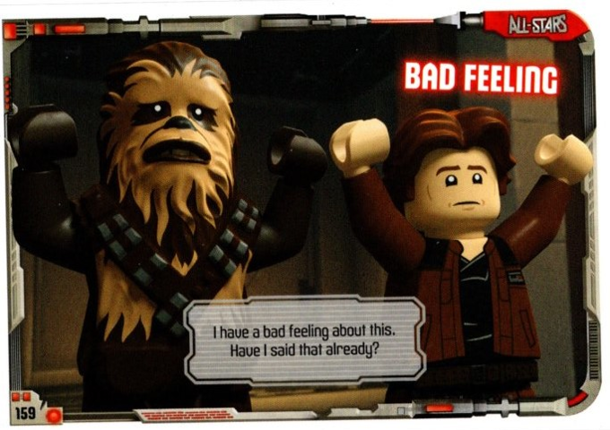 Star Wars Trading Card Game (English) Series 2 - # 159 Bad Feeling