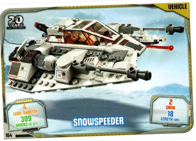 Star Wars Trading Card Game (English) Series 2 - # 164 Snowspeeder
