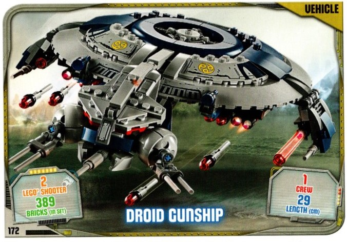 Star Wars Trading Card Game (English) Series 2 - # 172 Droid Gunship