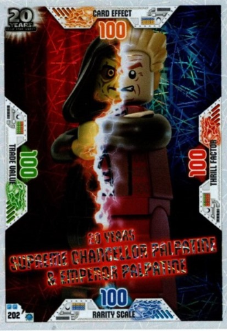 Star Wars Trading Card Game (English) Series 2 - # 202 20 Years Supreme Chancellor Palpatine & Emperor Palpatine