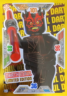 Star Wars Trading Card Game (English) Series 2 - # LE3 Darth Maul Limited Edition