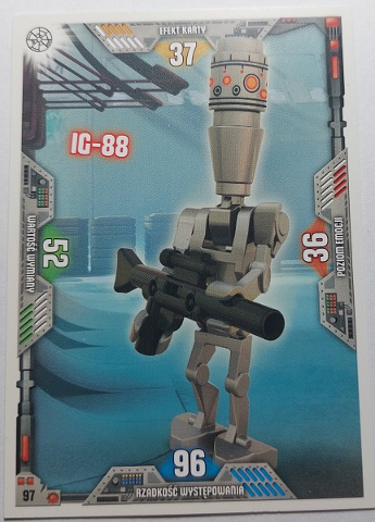 Star Wars Trading Card Game (Polish) Series 2 - # 97 IG-88