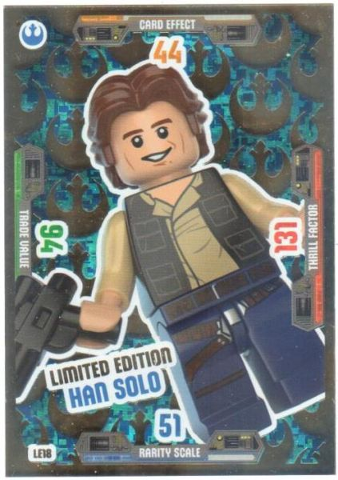 Star Wars Trading Card Game (German) Series 3 - # LE18 Limited Edition Han Solo