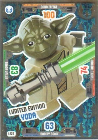 Star Wars Trading Card Game (German) Series 3 - # LE22 Limited Edition Yoda