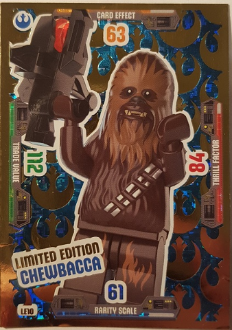 Star Wars Trading Card Game (English) Series 3 - # LE10 Limited Edition Chewbacca