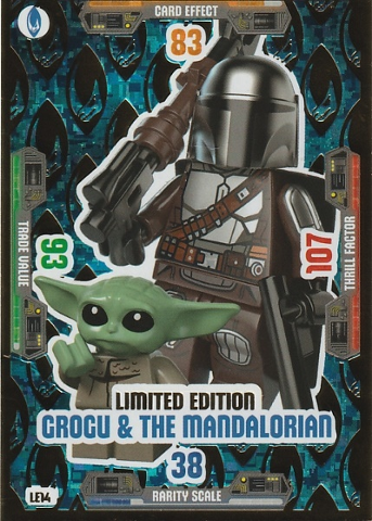Star Wars Trading Card Game (English) Series 3 - # LE14 Limited Edition Grogu & The Mandalorian