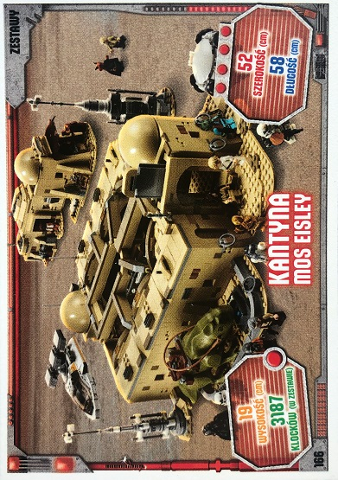 Star Wars Trading Card Game (Polish) Series 3 - # 166 Kantyna Mos Eisley