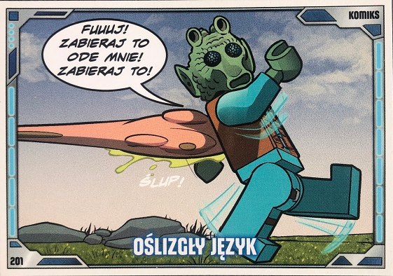 Star Wars Trading Card Game (Polish) Series 3 - # 201 Oślizgły Język