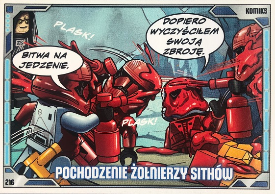 Star Wars Trading Card Game (Polish) Series 3 - # 216 Pochodzenie Żołnierzy Sithów