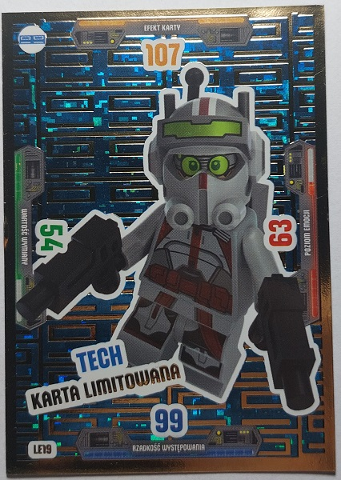 Star Wars Trading Card Game (Polish) Series 3 - # LE19 Tech Karta Limitowana
