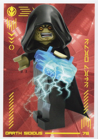 Star Wars Trading Card Collection (German) Series 4 ('Die Macht' Edition) - # 78 Darth Sidious