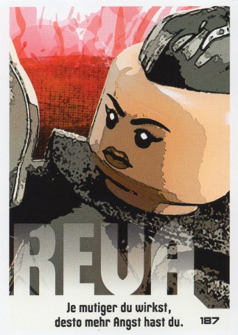 Star Wars Trading Card Collection (German) Series 4 ('Die Macht' Edition) - # 187 Reva