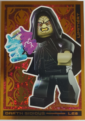 Star Wars Trading Card Collection (German) Series 4 ('Die Macht' Edition) - # LE8 Darth Sidious Limited Edition