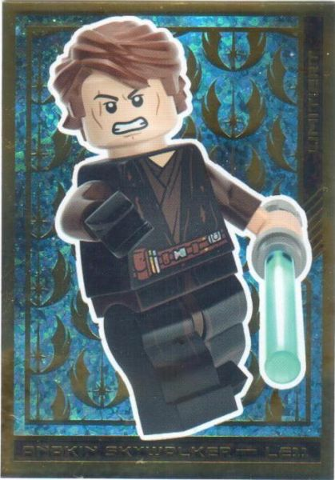 Star Wars Trading Card Collection (German) Series 4 ('Die Macht' Edition) - # LE11 Anakin Skywalker Limited Edition