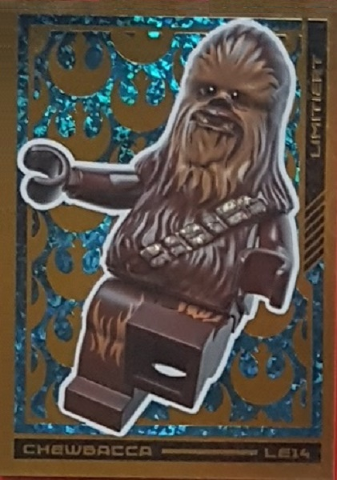 Star Wars Trading Card Collection (German) Series 4 ('Die Macht' Edition) - # LE14 Chewbacca Limited Edition